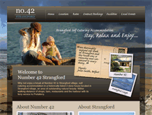 Tablet Screenshot of number42strangford.co.uk